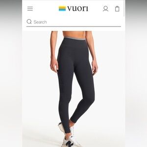 Vuori Black Leggings